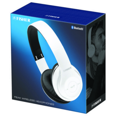 HEADSET,FISHER,BT,WH